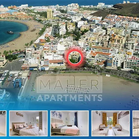 Cozy Main Square And Beachfront 3-Brs Apartment Los Cristianos (Tenerife)