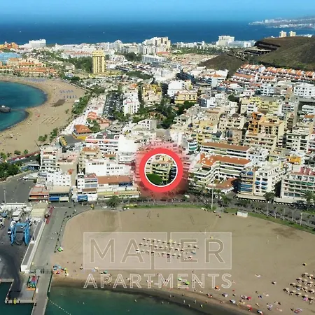 Cozy Main Square And Beachfront 3-bedrooms Los Cristianos (Tenerife)